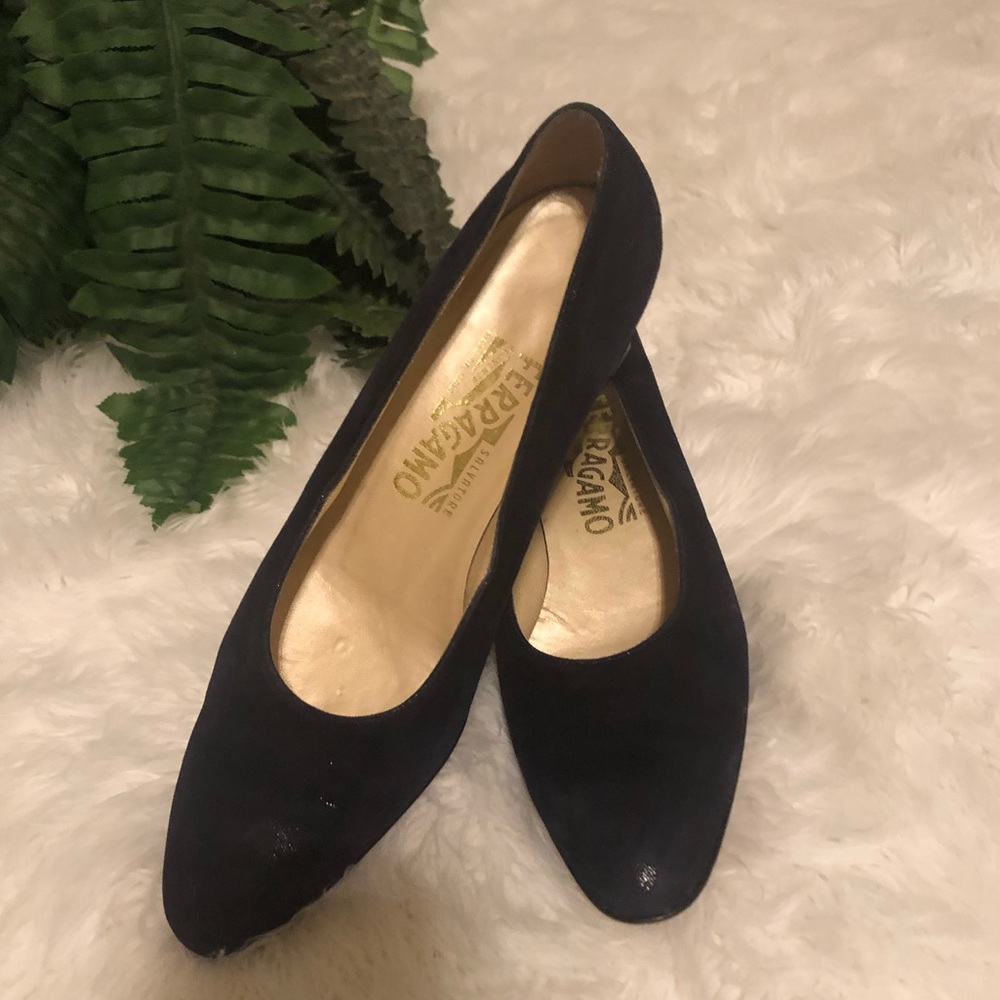 Ferragamo soft leather shoes